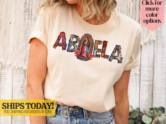 Best Abuela Ever Shirt | Spanish Gift For Mexican Mom Best Abuela Ever Shirt | Spanish Gift For Mexican Mom