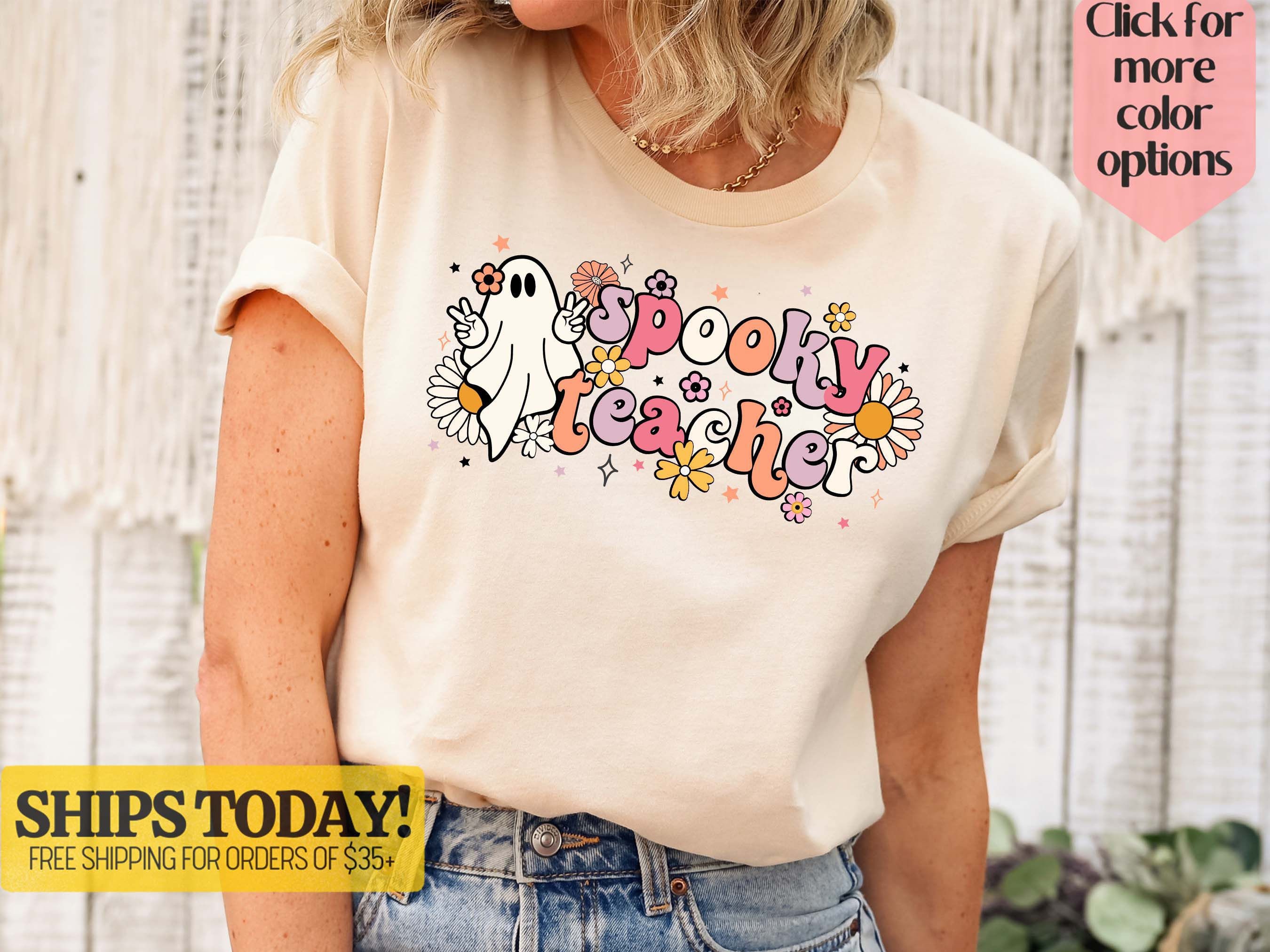 Shirts Spooky Teacher Shirt Teacher Shirts