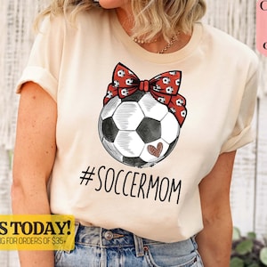 Soccer Mom Shirt, Messy Bun Soccer Mom Shirt, Mothers Day Gift, Soccer Lover Shirt, Mom Life Shirt, Messy Bun Mom Shirt, Funny Mama Shirt