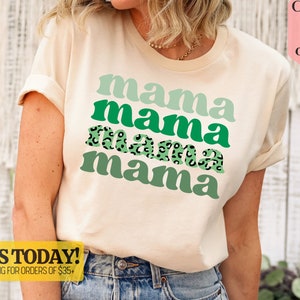 Lucky Mama Shirt, Women&#39;s St Patty&#39;s Shirt, St Patrick&#39;s Day Shirt, St Patty&#39;s Mom Shirt, Mother&#39;s Day Gift, Gift For Mom, Gift For Wife