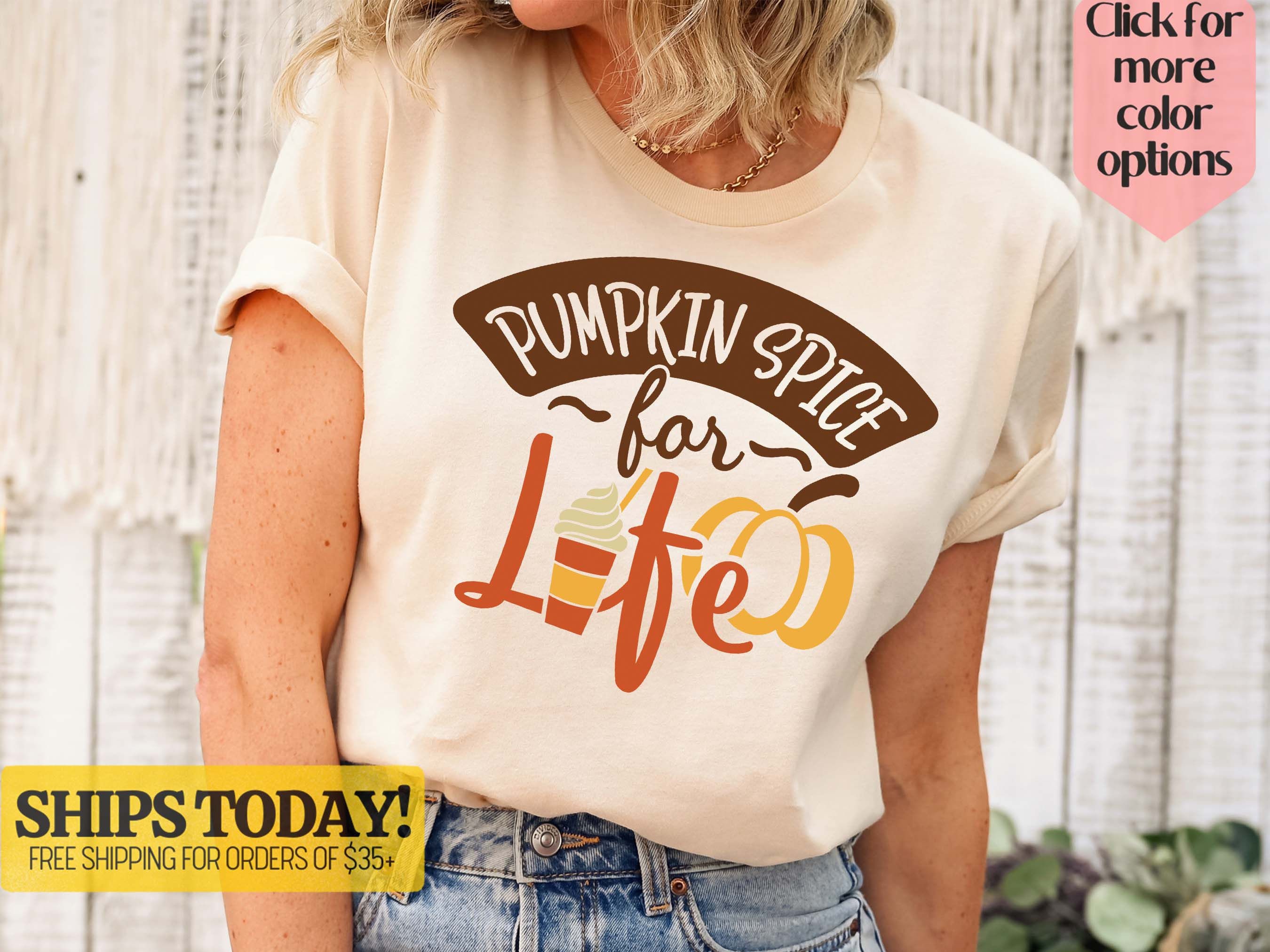 Pumkin Spice Life T-Shirt Pumkin Spice Life T-Shirt