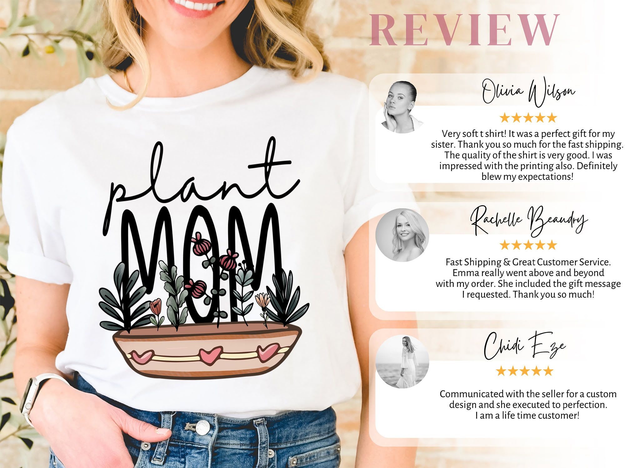 Plant Mom Shirt Plant Mama Plant Lady Funny Graphic Tee -  Norway