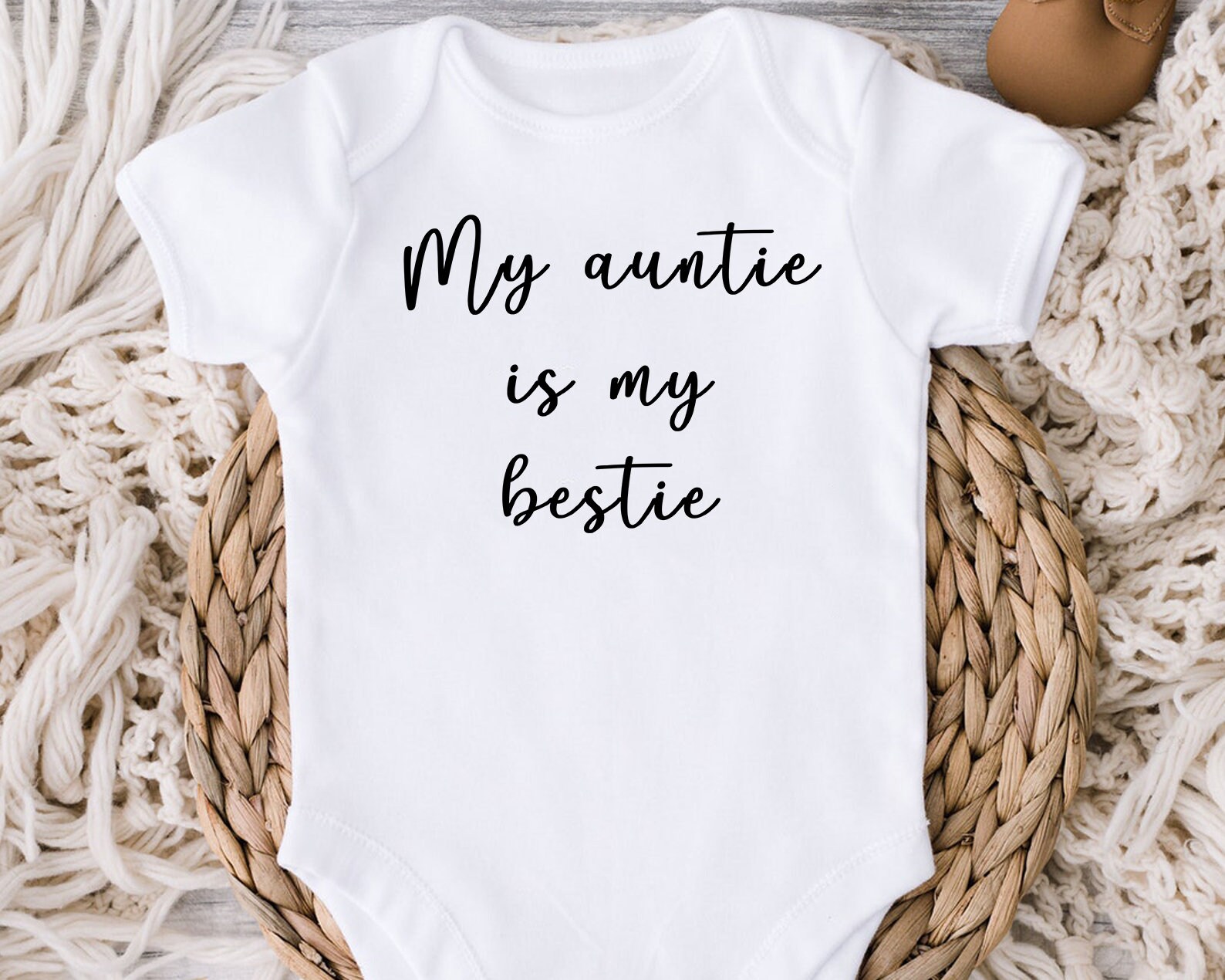 Aunt is best sale my bestie onesie