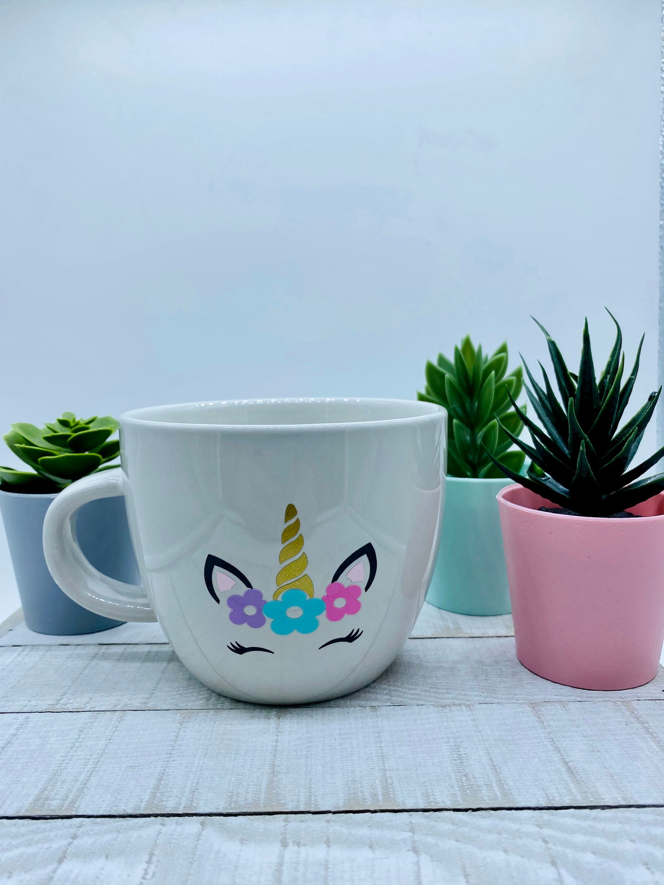 Unicorn Mug 17oz Etsy