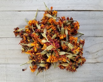 Dried French Marigolds, Natural Dye