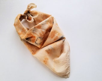 Naturally Dyed Organic Cotton Bandana