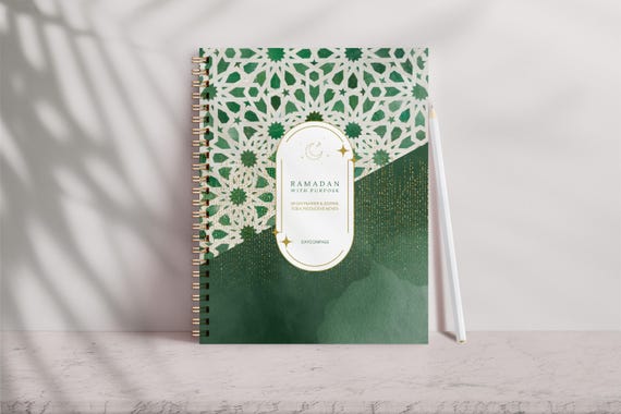 30-Day Guided Ramadan Planner – Green Mosaic Journal