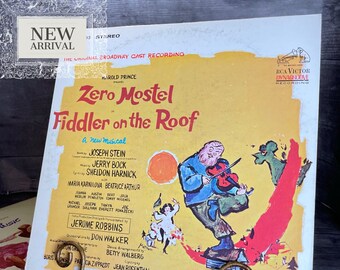 Fiddler On The Roof | Original Broadway Cast Recording | 180g LP | Cut From Original Stereo Tapes | If I Were A Rich Man
