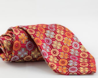 Vintage Silk Tie | Made in Italy | Perfect Fathers Day Gift