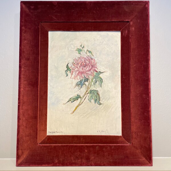 Antique Velvet Paintings Etsy