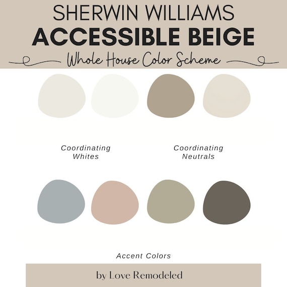 Accessible beige complementary colors deals