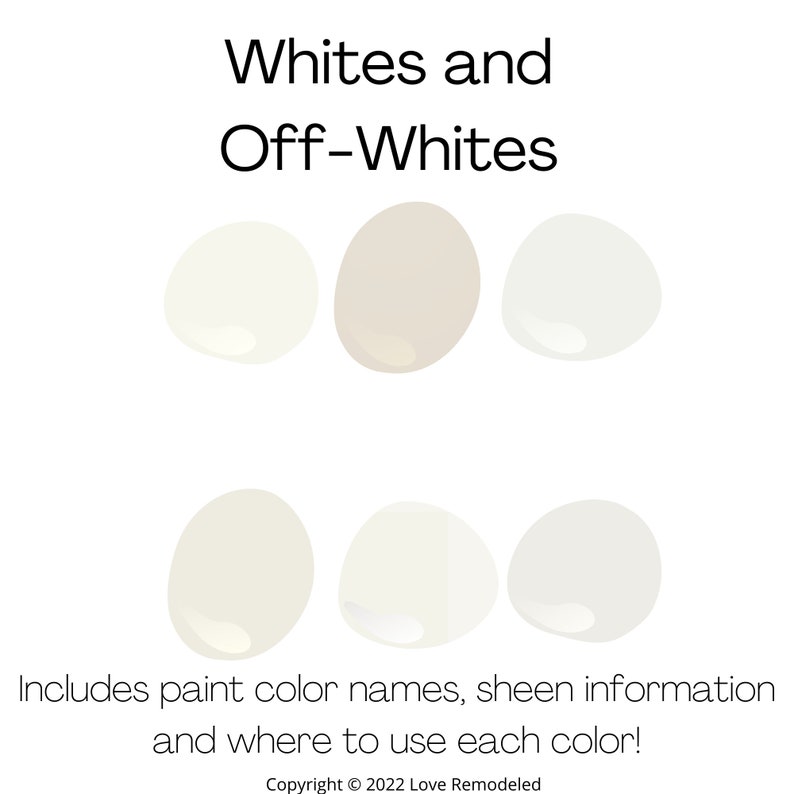 2022 Popular Paint Color Palettes Etsy