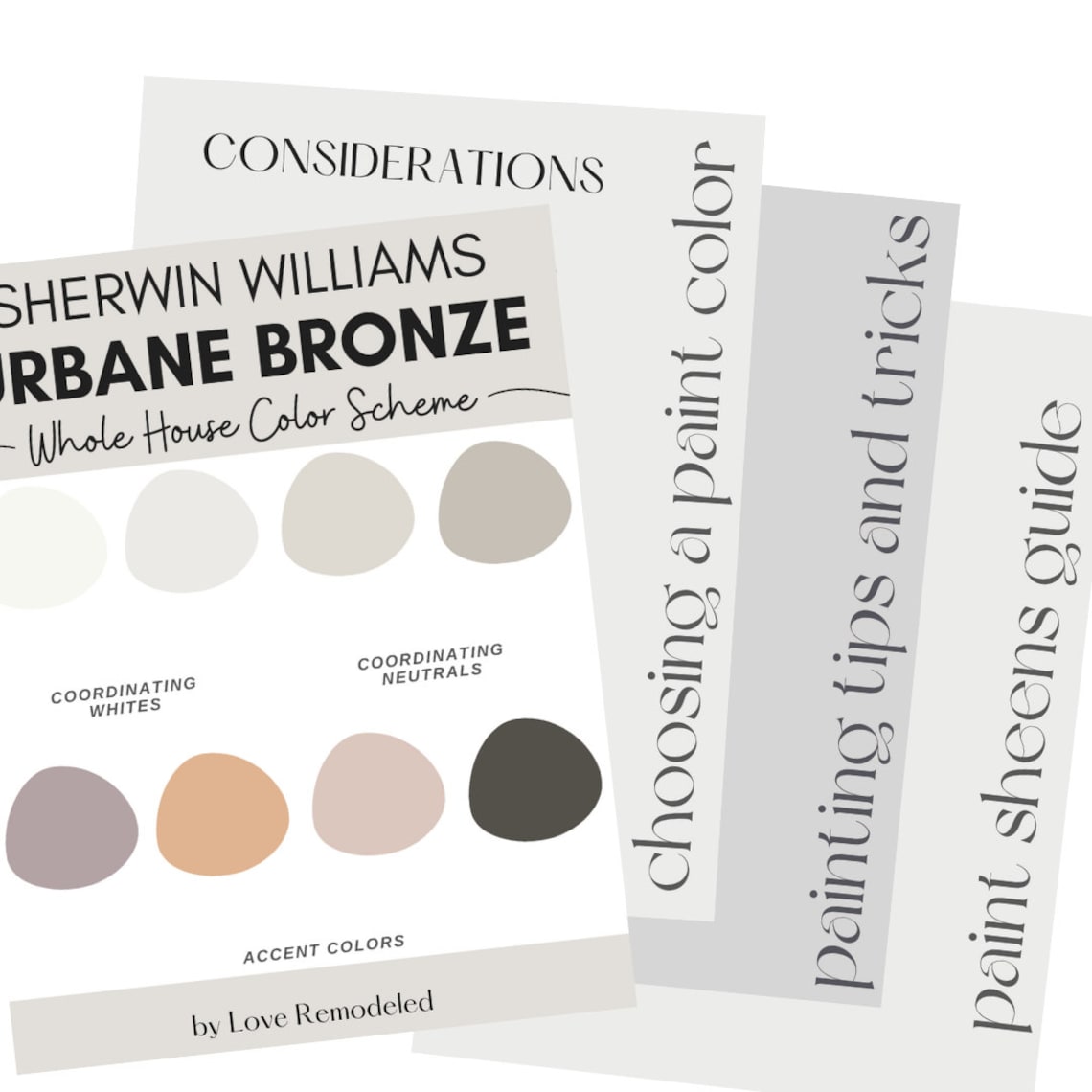 Sherwin Williams Urbane Bronze Color Palette Urbane Bronze Color