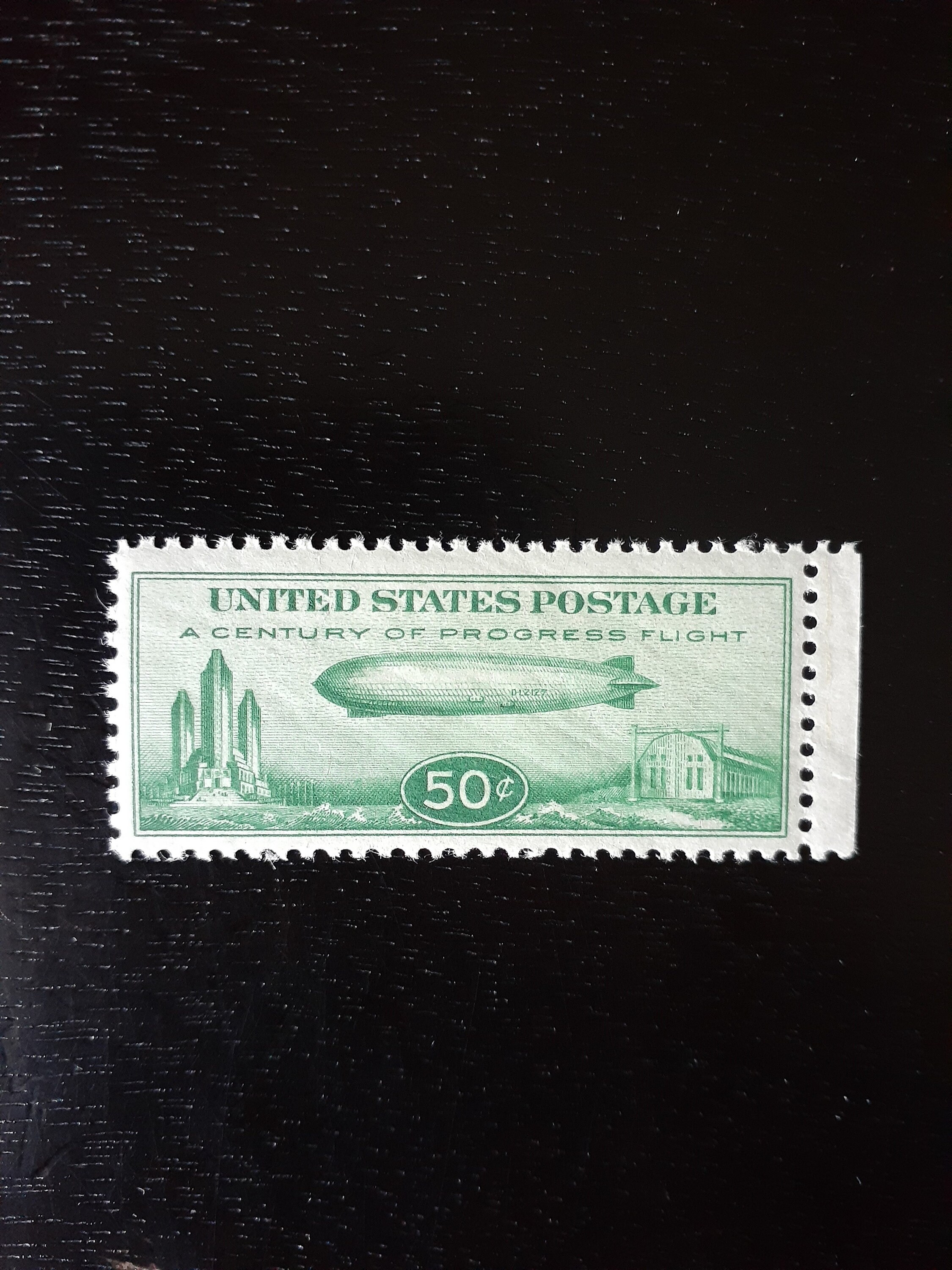 1933 Baby Zeppelin Airmail Stamp. Etsy