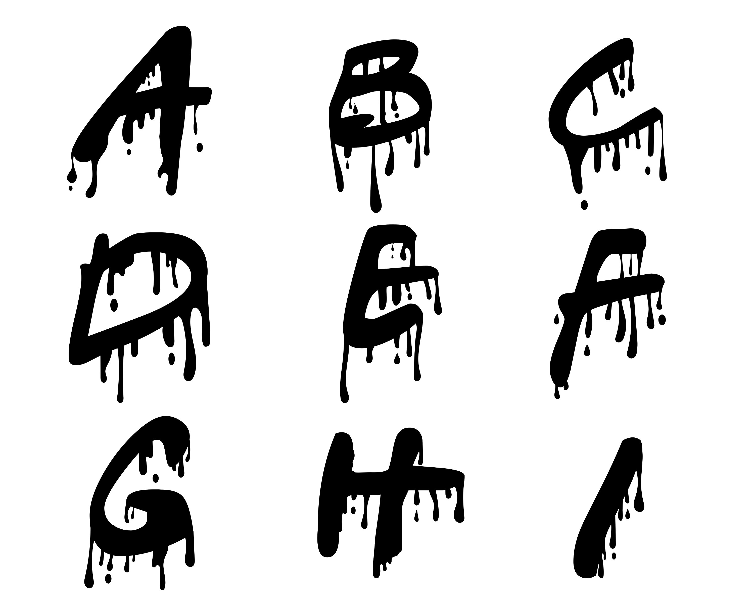 Drippy Font Generator
