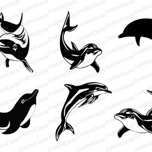 Delfin, Delphin SVG, Delphin png Delphin Silhouette, Seetiere SVG, Delfin Clipart, Delfin Cut Datei, Delfin Vektor, Digitaler Download