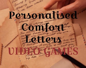 Personalised Handwritten Letters - VIDEO GAME EDITION