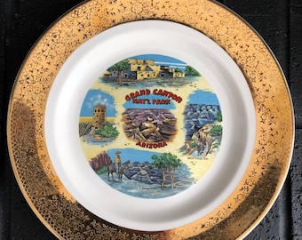 Vintage Grand Canyon Souvenir Plate
