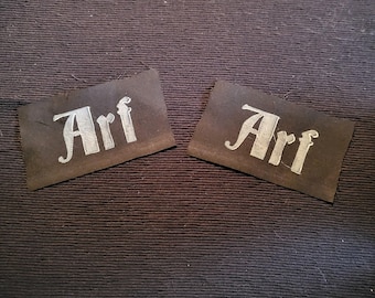 Are arf punk cloth patch