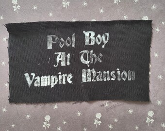 Pool boy my chemical romance punk cloth patch