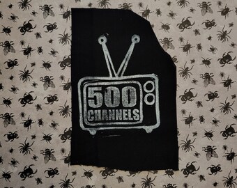 Patch en tissu punk 500 canaux