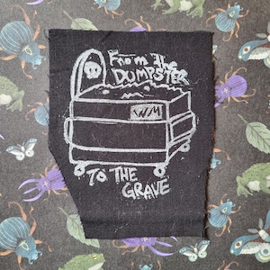 Patch van punkstof Dumpster