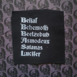 Patch en tissu Année zéro du groupe fantôme