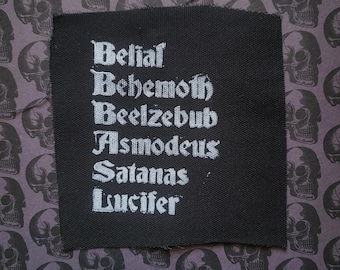 Ghost band Year Zero cloth patch