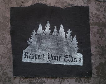 Respect Your Elders cloth patch