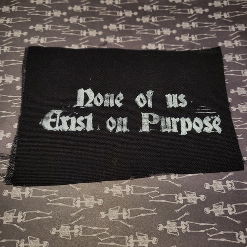 Von uns gibt es mit Absicht keinen Punk-Tuch-Patch