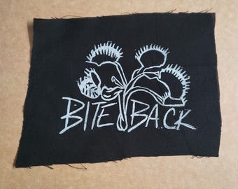 Venus bite back punk cloth patch