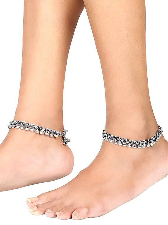 Silver anklets 2024 pc jewellers