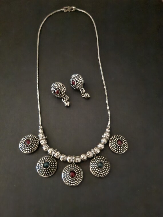 German Silver Oxidised Jewellery 