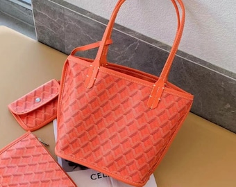 Orange Goyard Etsy