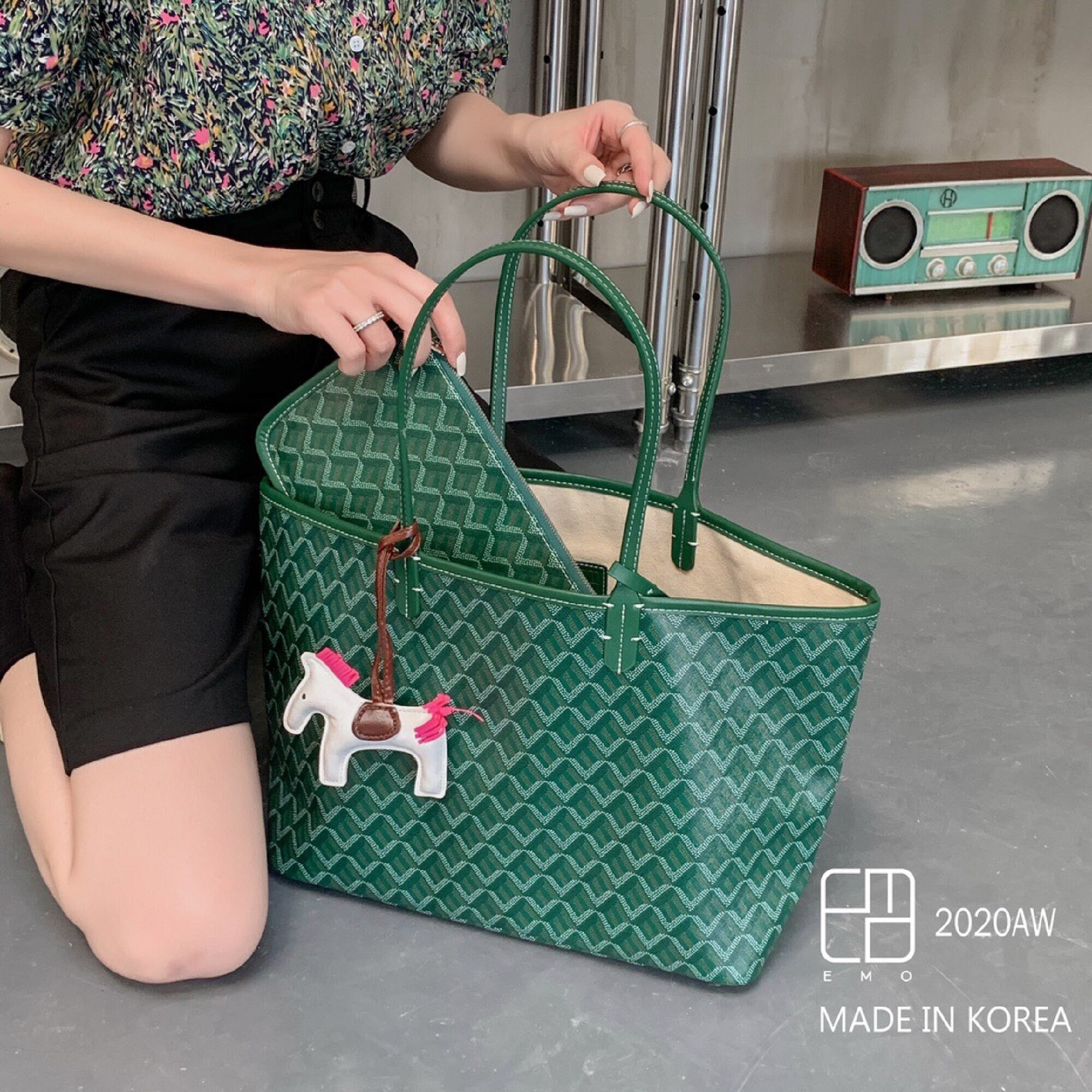 Emo Patent Pending Elegant Large Tote Bag Trendy Fashion Etsy India