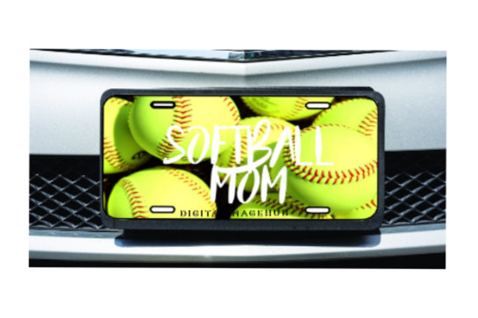 Softball mom license plate license plate template license Etsy
