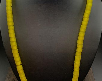 Stunning old beaded necklace Fabelous design handmade from Africa