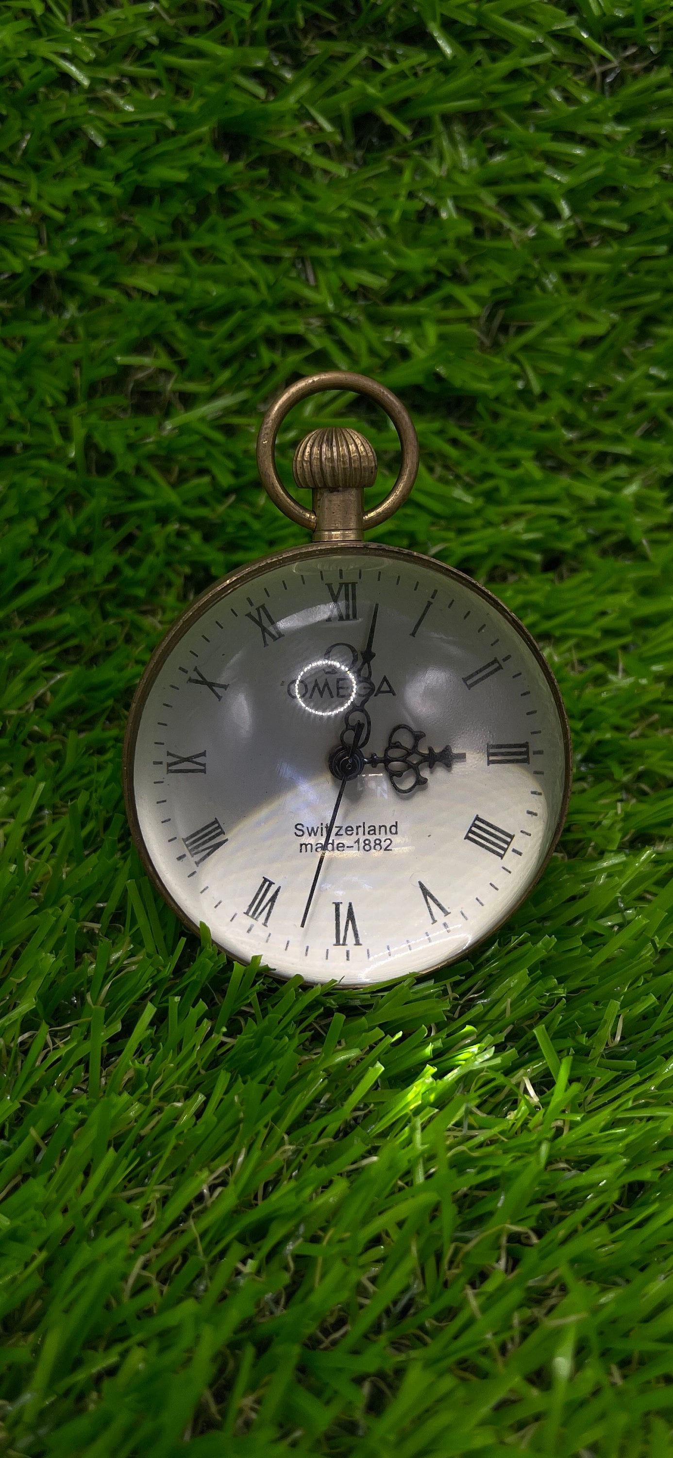 Swiss Made Omega Pocket Watch Antique Victorian Omega Table