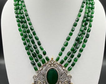 Handgemaakte prachtige ketting, ziet er prachtig uit uniek designstuk handgemaakt uit India