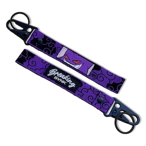 GNGR Key Strap / Custom Embroidered Keychain / Key Fobs
