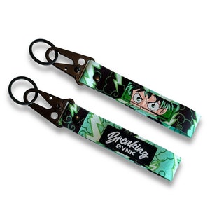 DK Key Strap / Custom Embroidered Keychain / Key Fobs