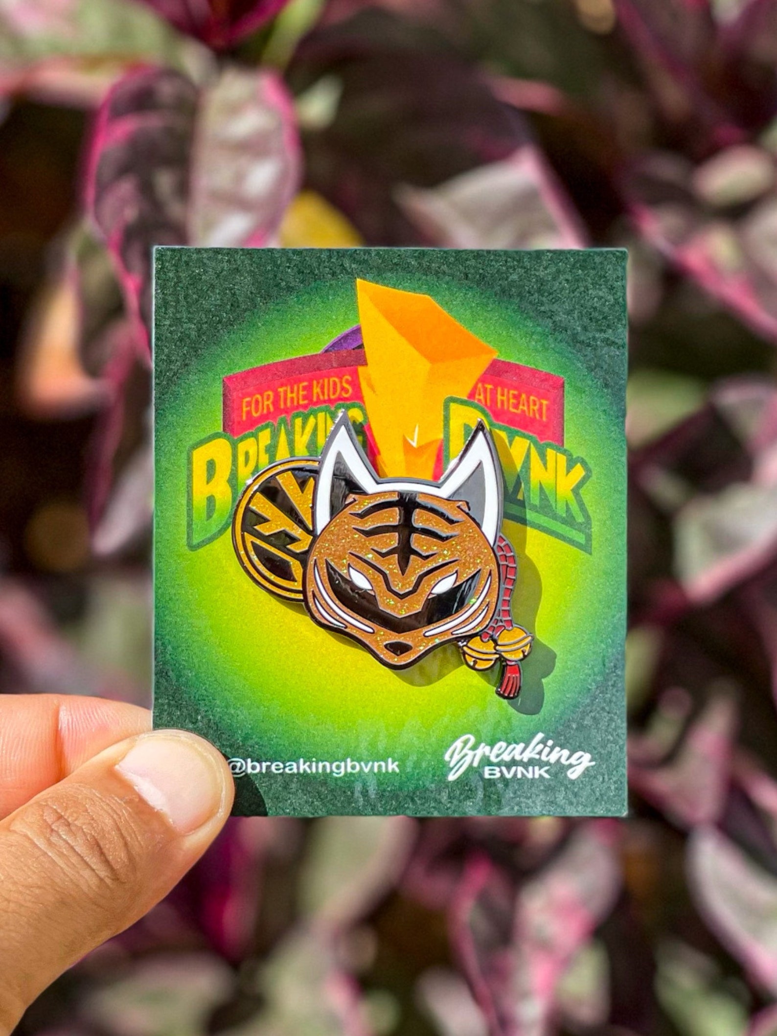 Kitsune Power Ranger White Kitsune X Ranger HARD Enamel Pin / Enamel Pin / Kawaii Enamel Pin ...