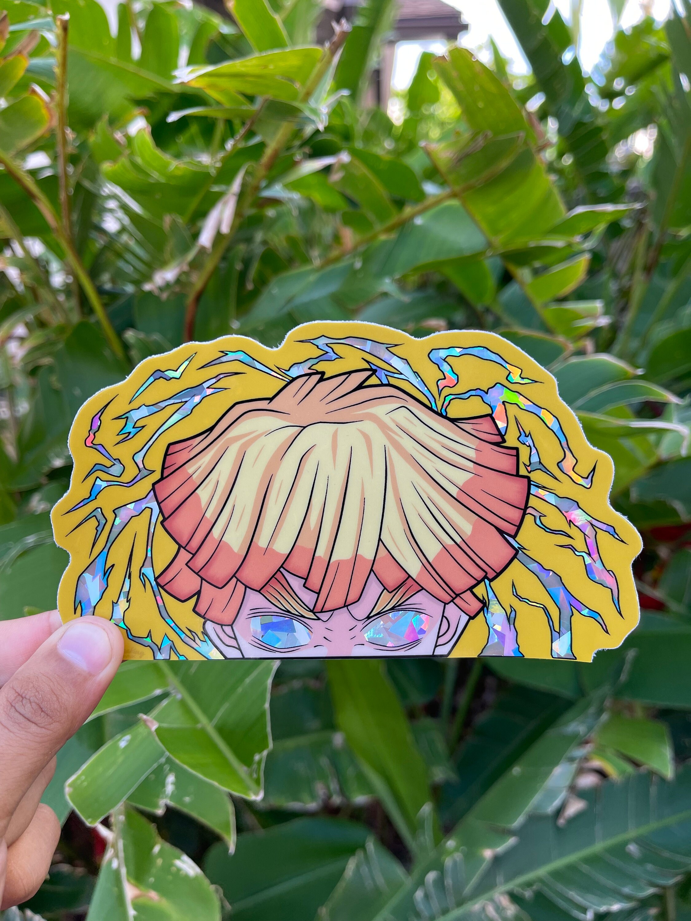 Vinyl Anime Peeker Sticker / Custom Vinyl PRIZM PARTY Sticker Etsy