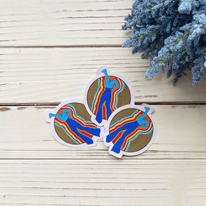 Groovy / Disco Sticker