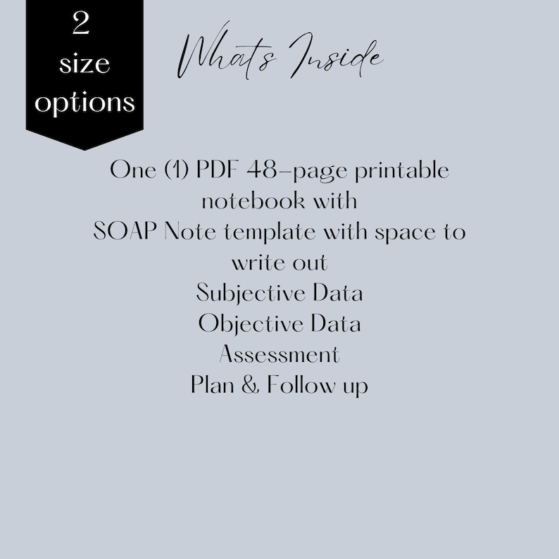 Pa Notebook Notes SOAP Note Template for Nurse Practitioners, PA Students, and Medical ...