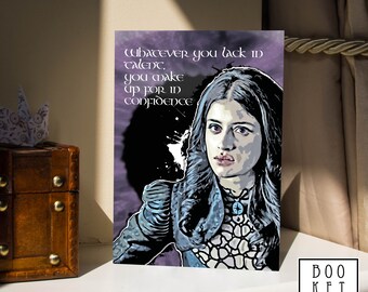 Yennefer of Vengerberg Witcher Card | Humorous Birthday Card