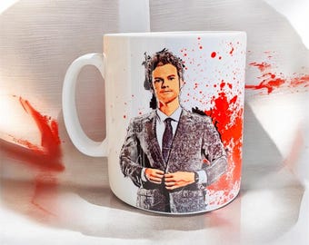 The Boys Mug: Hugh Cartoon Coffee Mug