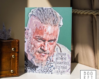 Ragnar Lothbrok Vikings Card: Funny Birthday Greeting