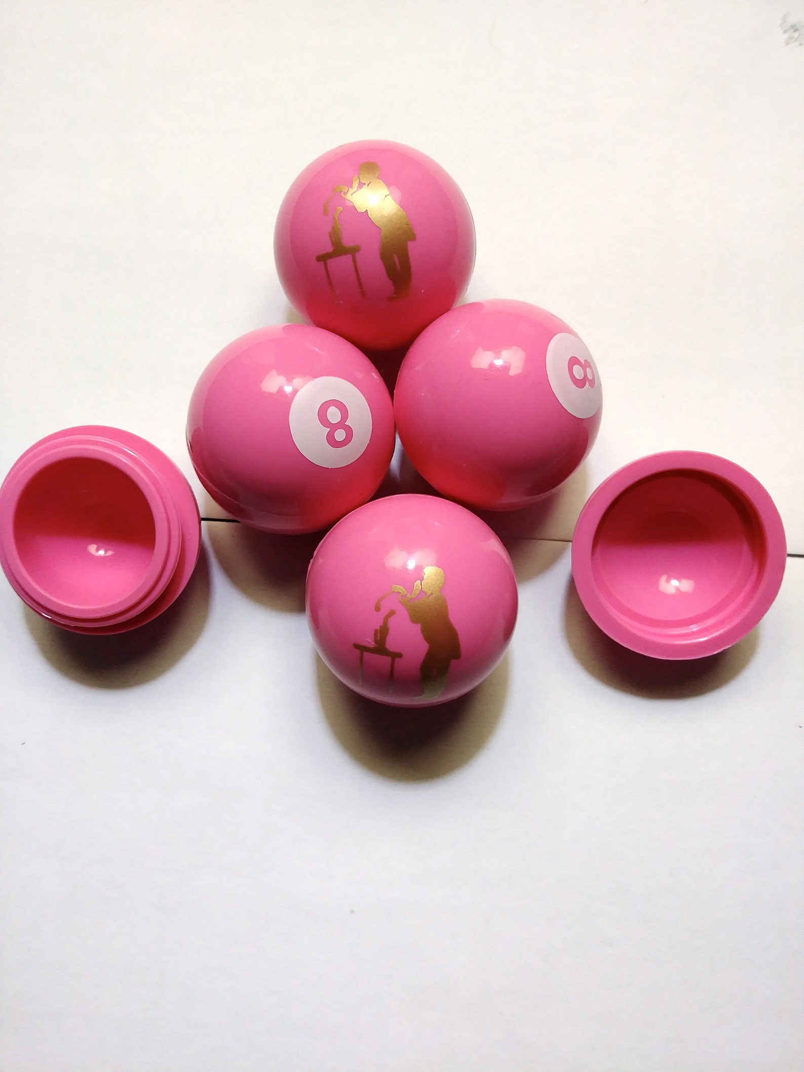 8 Ball Dab Container Pink Dab Container Medical Grade and Etsy