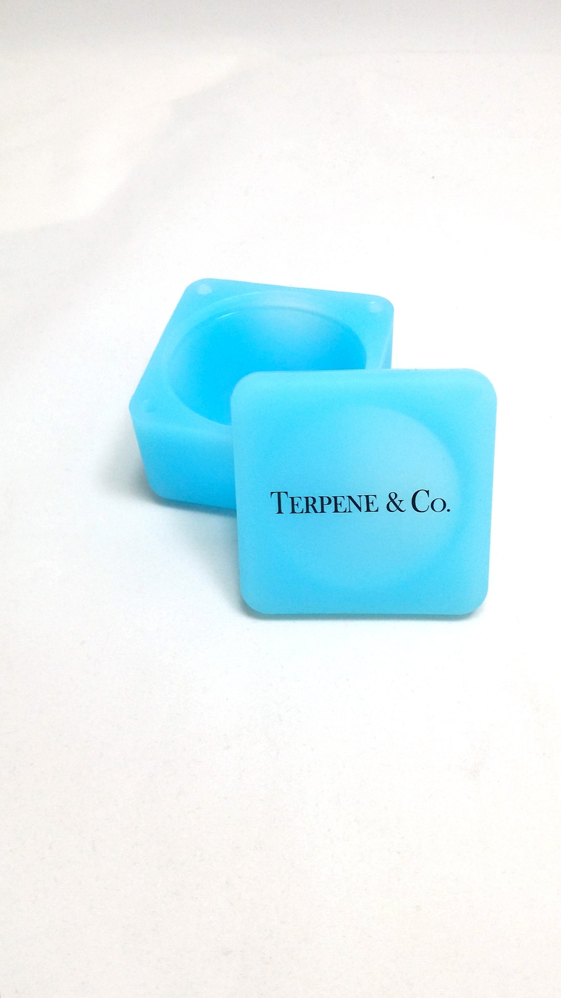 TERPENE & Co Little Blue Dab Box Dab Container Medical Grade Etsy